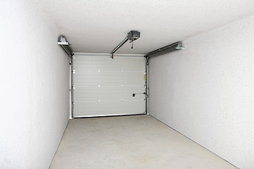 Image showing Empty garage or warehouse