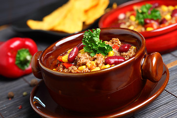 Image showing Chilli con carne