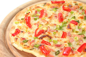 Image showing tarte flambee