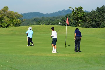 Image showing Golfer