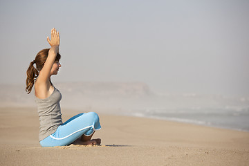 Image showing Yoga time