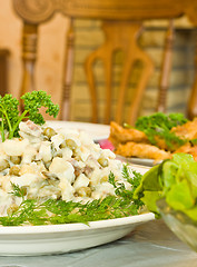 Image showing Banquet - Russian salad