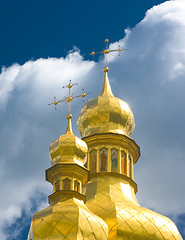 Image showing Ukraine, Golden Cupola of Orthodox church