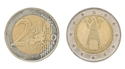 Image showing 2 Euro - European Union money