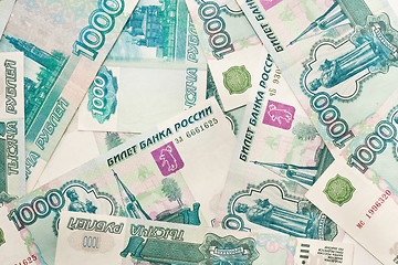 Image showing Russian roubles