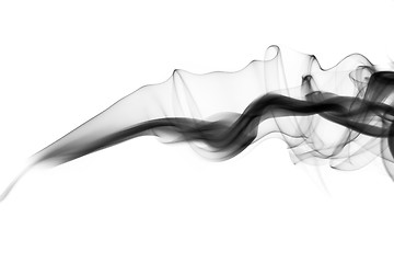 Image showing Puff of Abstract fume shapes