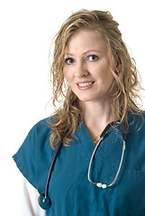 Image showing Attractive nurse