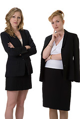 Image showing Two Confident business women