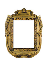 Image showing Wooden carved Frame for picture