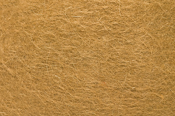 Image showing Extreme Closeup of warm felt surface