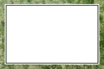 Image showing Green Border