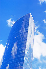 Image showing Modern cityscape: tall skyscraper