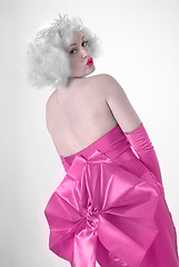 Image showing Sexy Marilyn impersonator