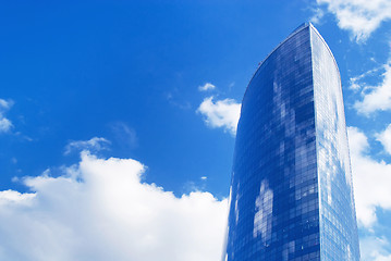 Image showing Futuristic skyscraper