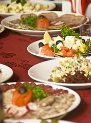 Image showing Banquet in the restaurant