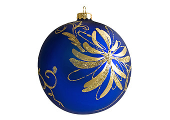 Image showing Beautiful Christmas decoration bauble