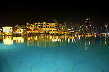 Image showing Dubai by night