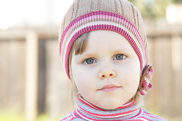 Image showing Cute toddler girl