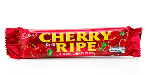 Image showing Cadbury Cherry Ripe chocolate