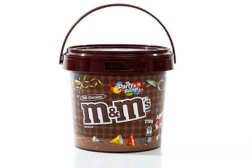 Image showing M&M's Party Bucket of confectionary candy