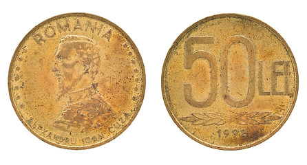 Image showing 50 Leu - Romanian money