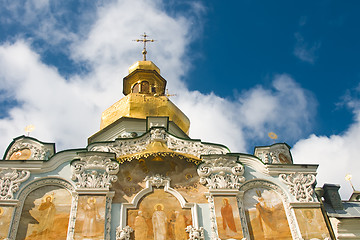 Image showing Kiev-Pecherskaya Laura. Beautiful Orthodox church
