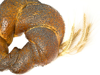 Image showing Wheat corn and bagel 