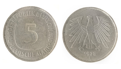 Image showing 5 Marks - German money