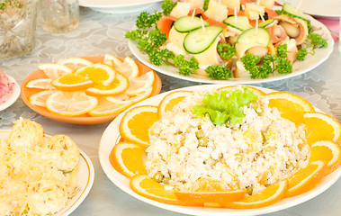 Image showing Banquet in the restaurant