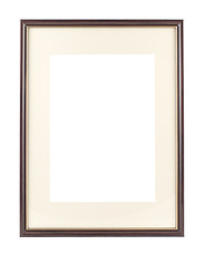 Image showing Empty frame for picture or portrait