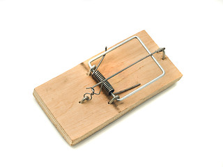 Image showing Catch it - Mousetrap on white 
