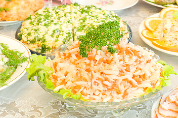 Image showing Cabbage and carrot salad