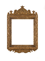 Image showing Beautiful wooden Frame for picture useful as icon case