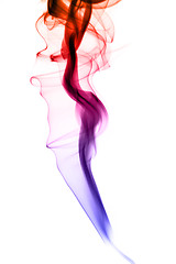 Image showing Gradient colored fume abstract 
