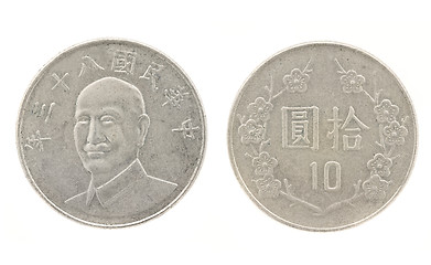 Image showing 10 Yuan - money of Taiwan