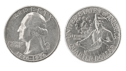 Image showing Quarter Dollar 1776-1976