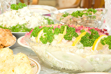 Image showing Banquet in the restaurant