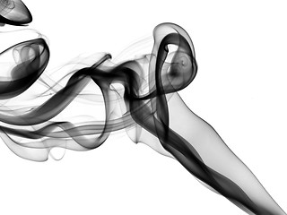 Image showing Smoke Abstract on white
