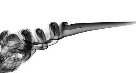 Image showing Abstract fume shapes 