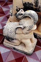 Image showing Elephant statue