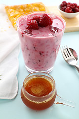 Image showing Smoothie With Syrup