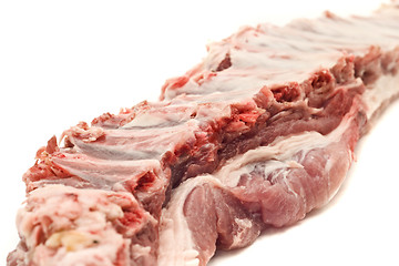 Image showing Tasty Uncooked pork ribs