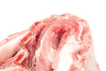 Image showing Raw Pork meat isolated