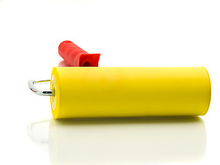 Image showing Yellow Roller for renovation