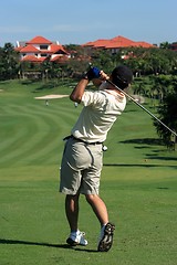 Image showing Golfer