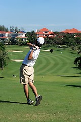 Image showing Golfer