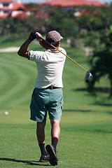 Image showing Golfer