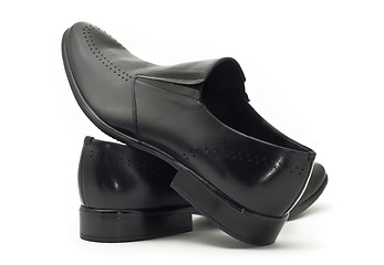 Image showing Men's classic leather shoes isolated