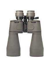 Image showing Binoculars (pair of glasses) isolated over white