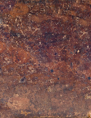 Image showing Aged leather surface